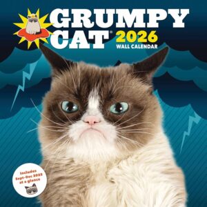 Grumpy Cat Calendar 2026