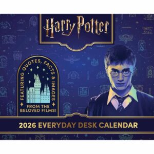 Harry Potter Desk Calendar 2026
