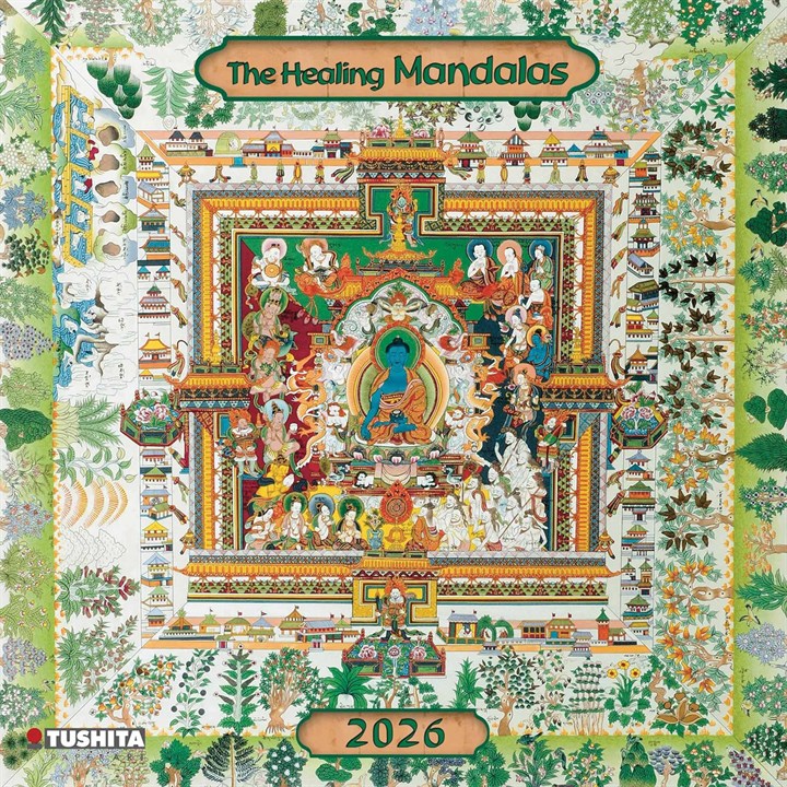 Healing Mandalas Calendar 2026