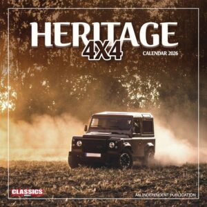 Heritage 4x4 Landrover Calendar 2026