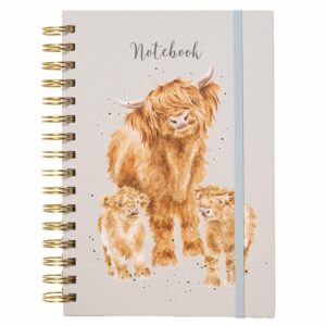 Highland Cow A5 Notebook