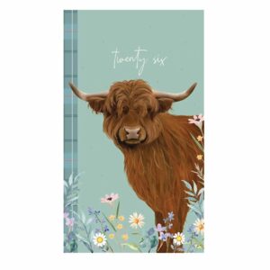 Highland Cows Slim Diary 2026
