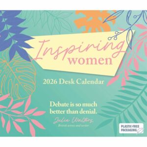Inspiring Women Desk Calendar 2026