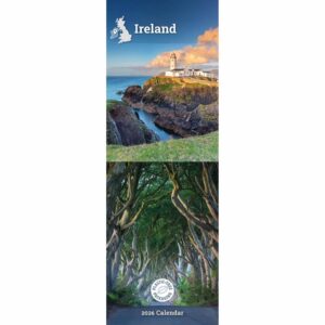 Ireland Slim Calendar 2026