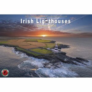 Irish Lighthouses A4 Calendar 2026