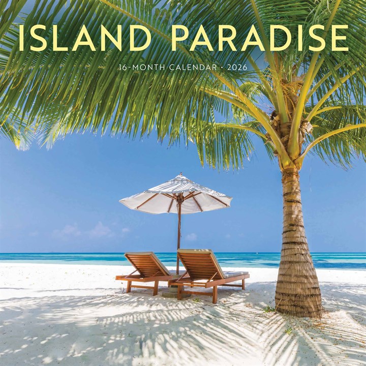 Island Paradise Calendar 2026