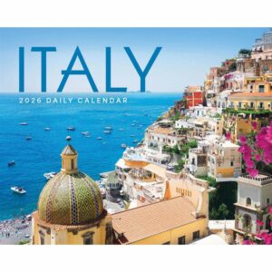 Italy Desk Calendar 2026