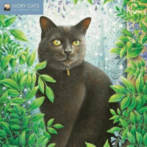Ivory Cats Mini Calendar 2026
