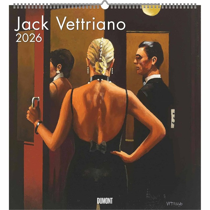 Jack Vettriano Deluxe Calendar 2026