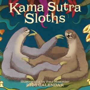 Kama Sutra Sloths Calendar 2026