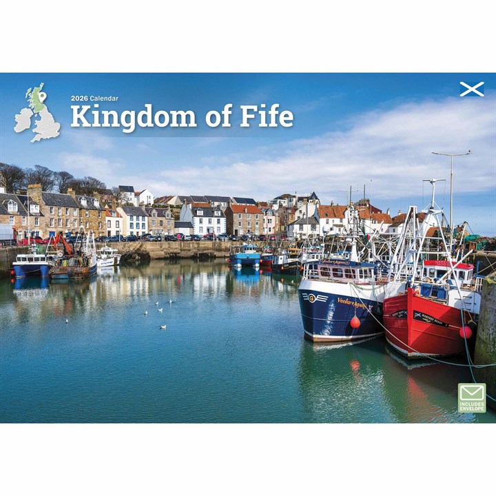Kingdom Of Fife A4 Calendar 2026