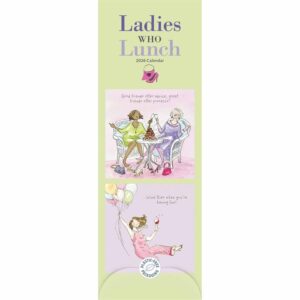 Ladies Who Lunch Slim Calendar 2026