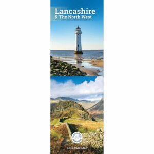Lancashire & North West England Slim Calendar 2026