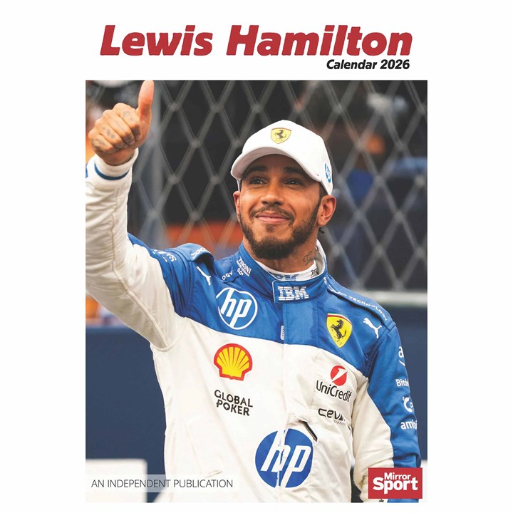 Lewis Hamilton A3 Calendar 2026