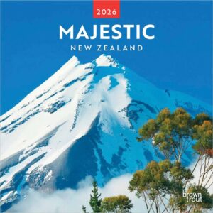 Majestic New Zealand Calendar 2026