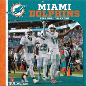 Miami Dolphins NFL Calendar 2026