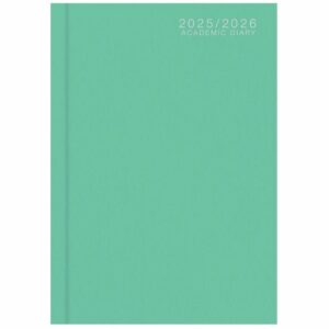Mint Classic Academic Day To View A5 Diary 2026