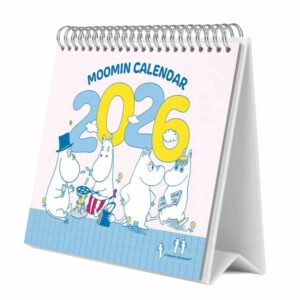 Moomin Easel Desk Calendar 2026