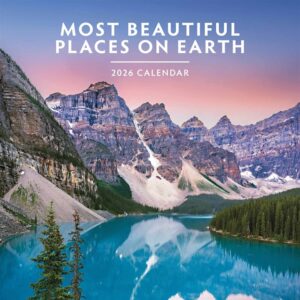 Most Beautiful Places On Earth Mini Calendar 2026