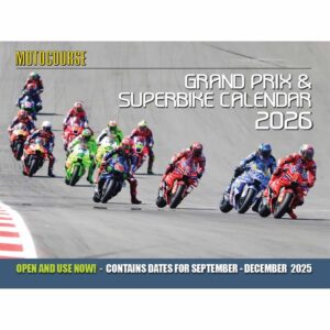 Motocourse A3 Calendar 2026