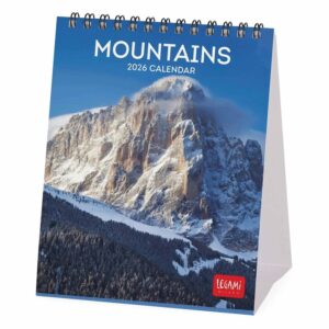 Mountains Easel Desk Calendar 2026