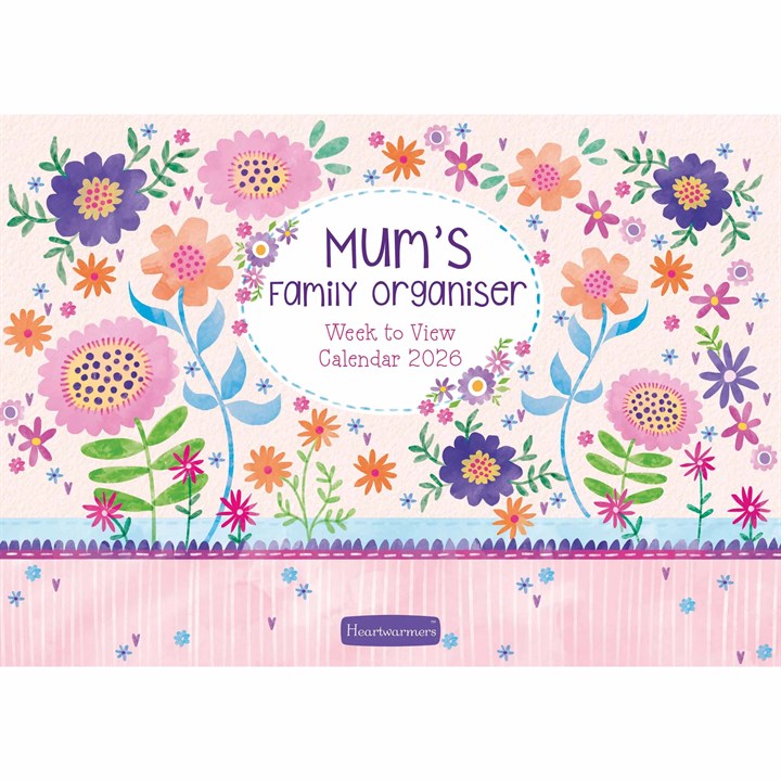 Mum's A4 Family Organiser 2026