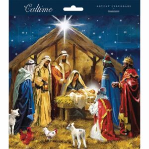 Nativity Scene Midi Square Advent Calendar