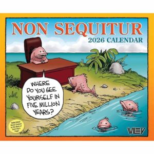 Non Sequitur Desk Calendar 2026