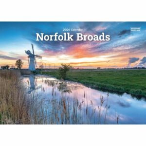 Norfolk Broads A5 Calendar 2026