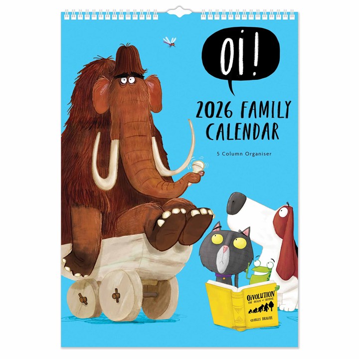 Oi! A3 Family Planner 2026