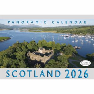 Panoramic Scotland A4 Calendar 2026
