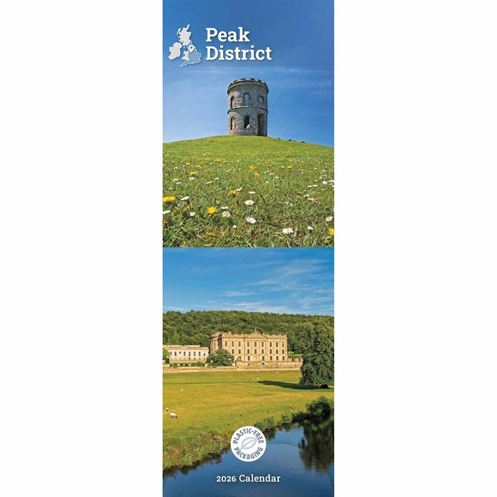 Peak District Slim Calendar 2026