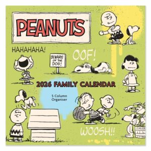 Peanuts Family Planner 2026