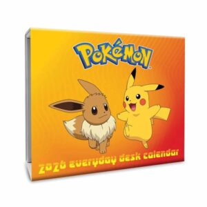 Pokemon Desk Calendar 2026