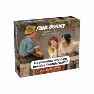Punk History Desk Calendar 2026