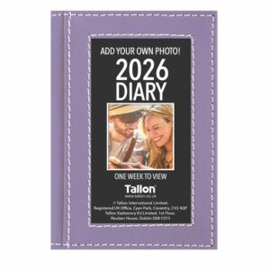 Purple Photo Album A7 Diary 2026