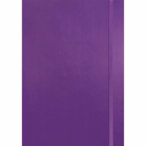 Purple Soft Touch A5 Diary 2026