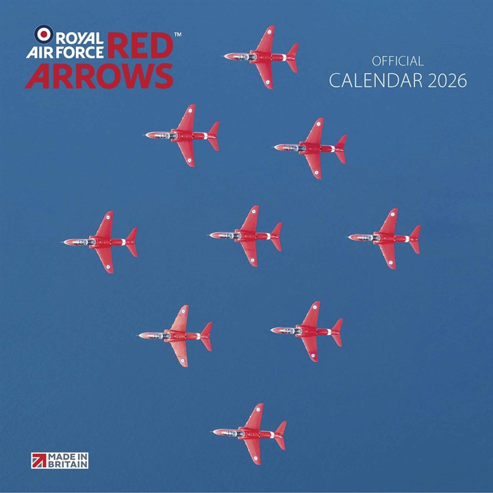 Red Arrows Calendar 2026
