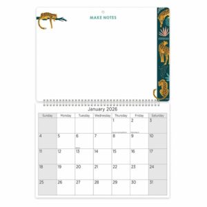 Safari Print Memo Calendar 2026