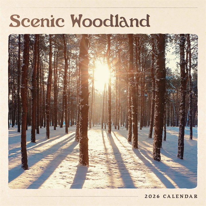 Scenic Woodland Calendar 2026