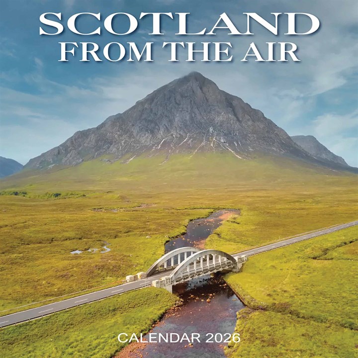Scotland From The Air Calendar 2026