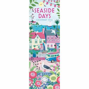 Seaside Days Slim Calendar 2026
