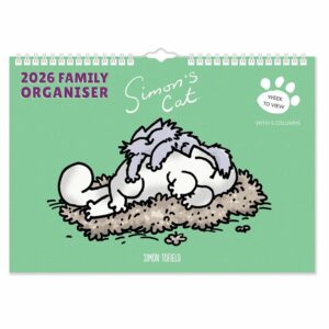 Simon's Cat A4 Family Planner 2026