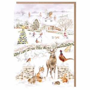Snow Place Like Home Advent Card