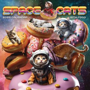 Space Cats Calendar 2026