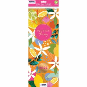 Squeeze the Day Slim Calendar 2026