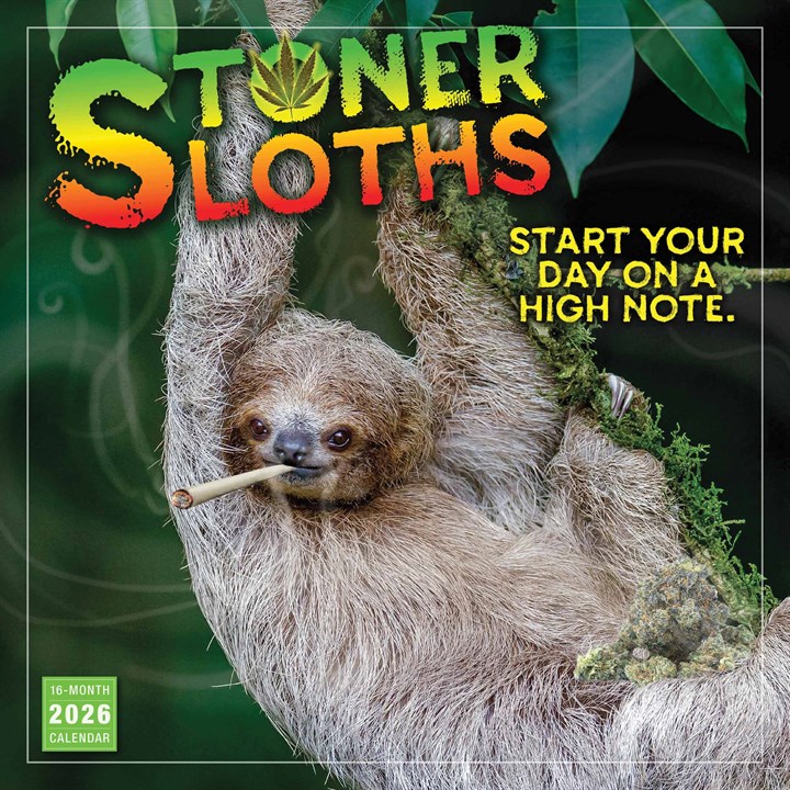 Stoner Sloths Calendar 2026