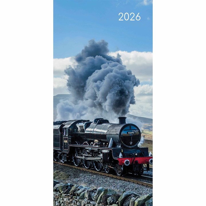 Stream Trains Slim Diary 2026