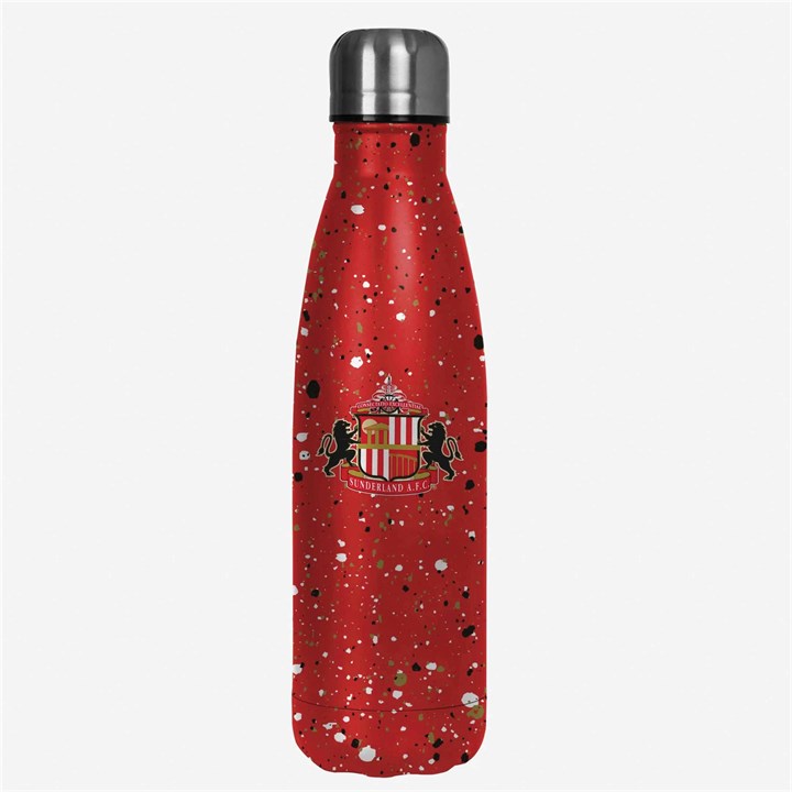 Sunderland AFC Paint Splatter Water Bottle