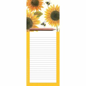 Sunflowers Magnetic Memo Pad